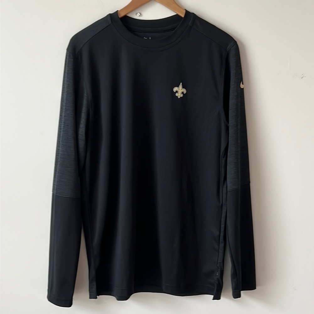 New Orleans Saints On Field Long Sleeve - Size Large